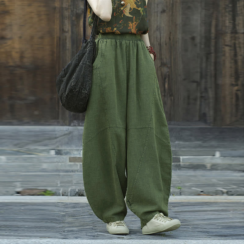 Nimara Ritual Pants Harem Trousers Loose Zen Yoga Tai Chi Women's Pants
