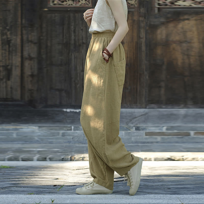 Nimara Ritual Pants Harem Trousers Loose Zen Yoga Tai Chi Women's Pants