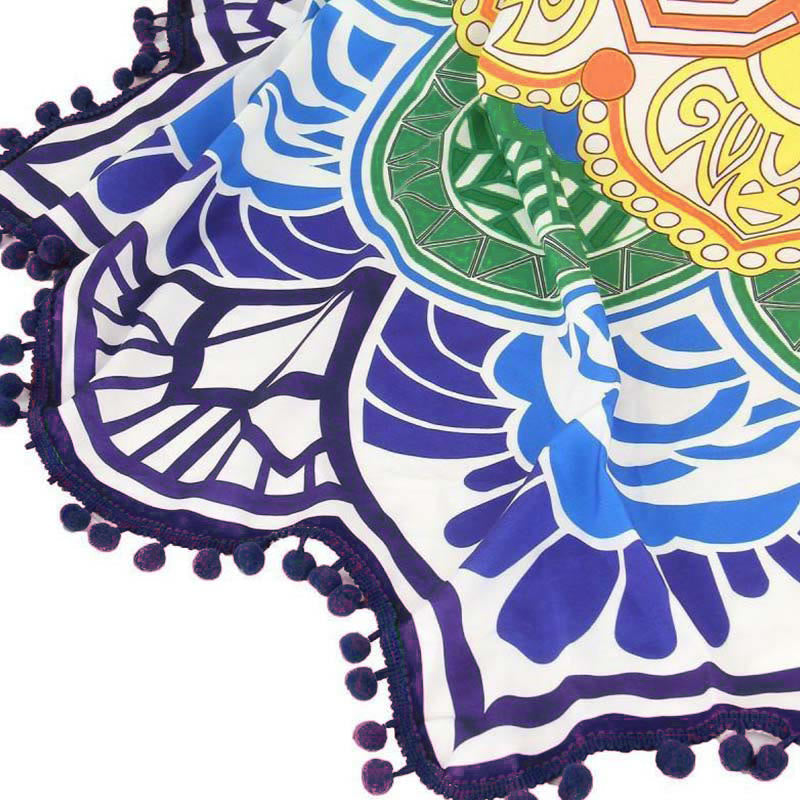 Nimara Ritual Tibetan Mandala Harmony Mat Decoration