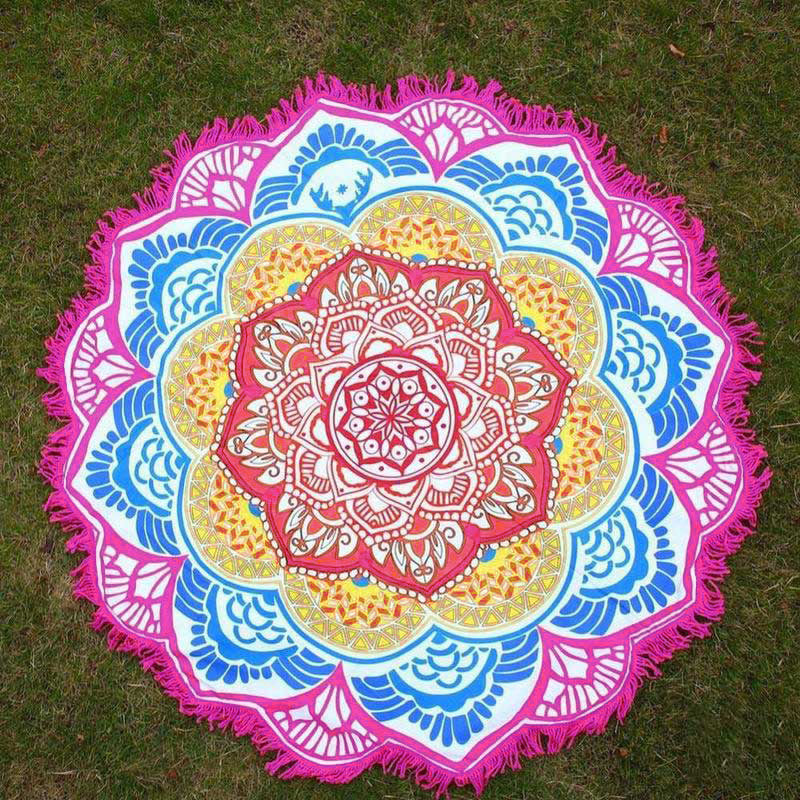 Nimara Ritual Tibetan Mandala Harmony Mat Decoration