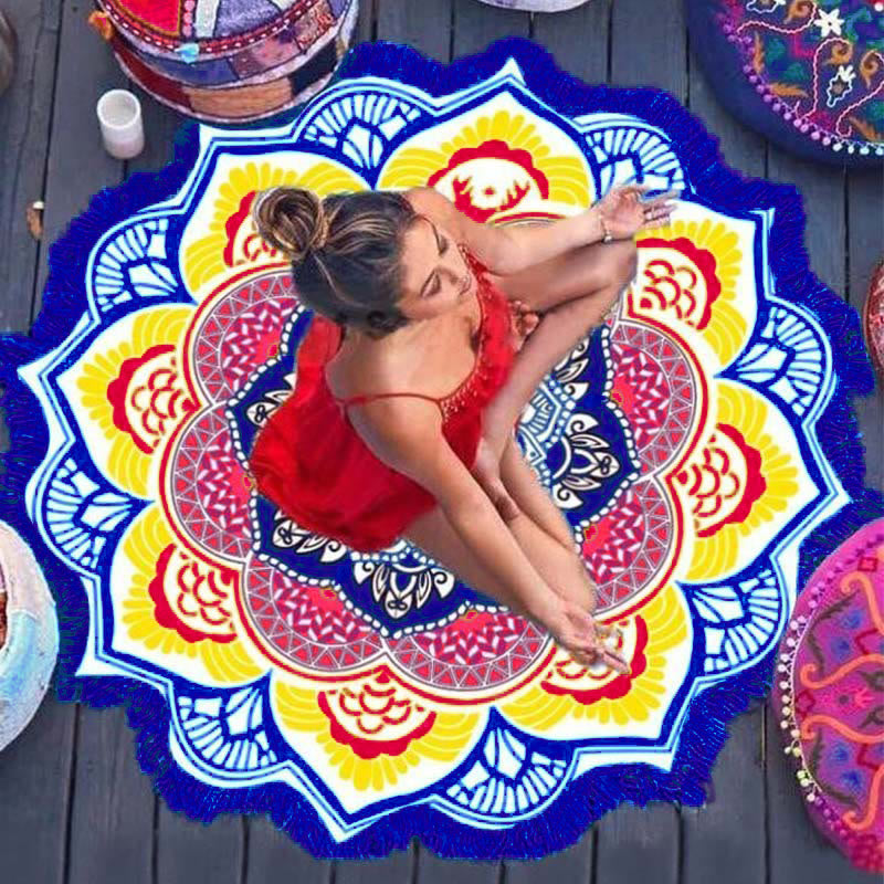 Nimara Ritual Tibetan Mandala Harmony Mat Decoration