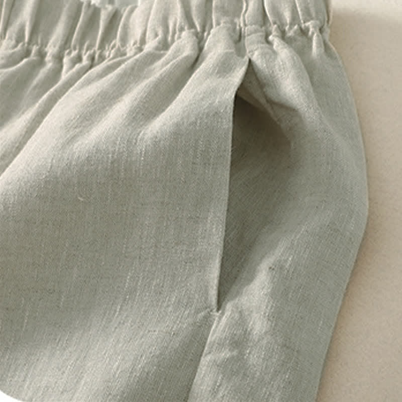 Nimara Ritual Daily Plain Simple Design Women's Pants With Pockets