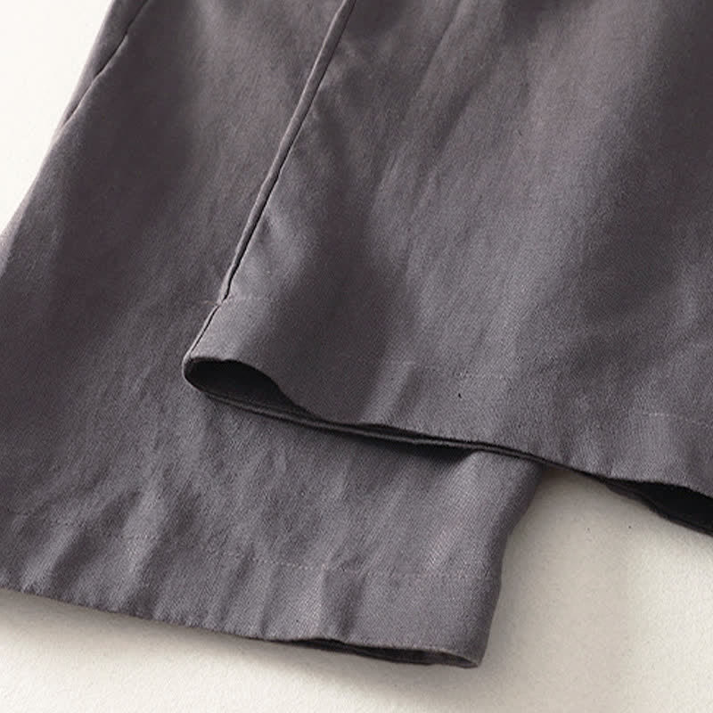Nimara Ritual Daily Plain Simple Design Women's Pants With Pockets