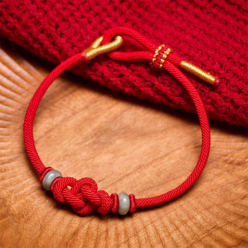 Nimara Ritual Red String Ruyi Knot Protection Bracelet