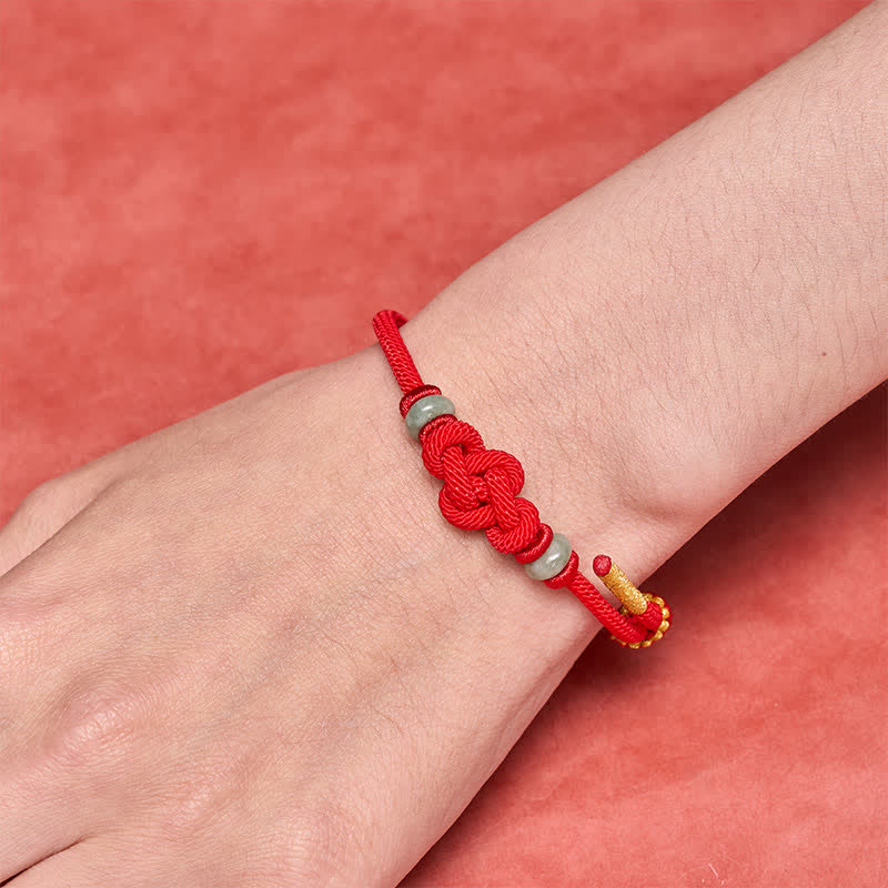 Nimara Ritual Red String Ruyi Knot Protection Bracelet
