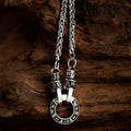 Grounding and Purity Copper Om Mani Padme Hum Chain Necklace
