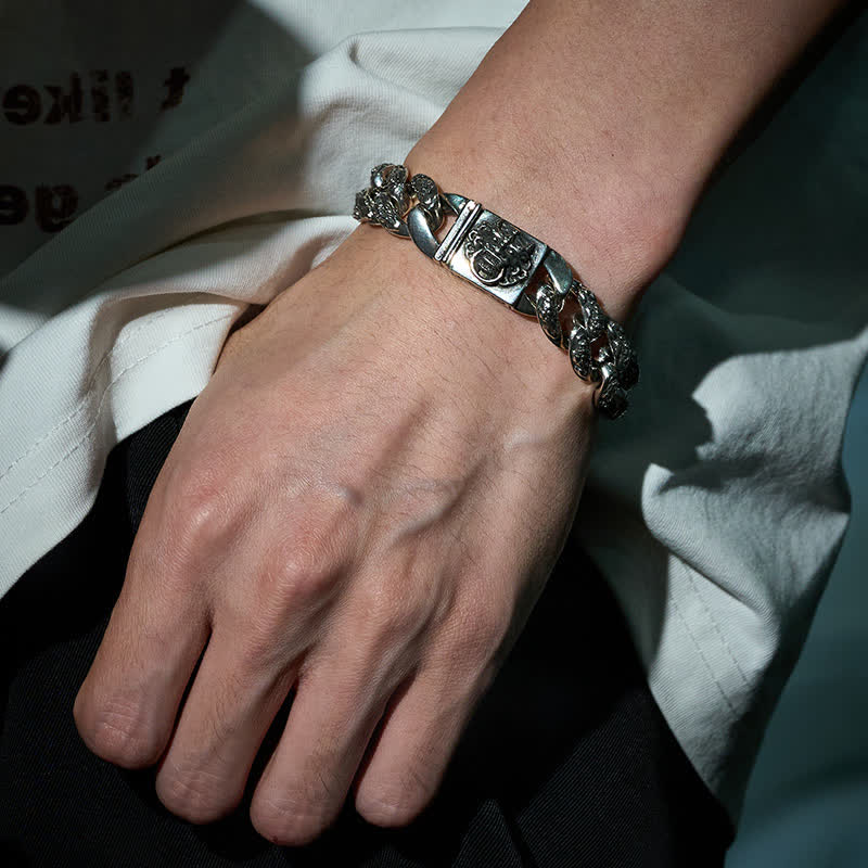 Nimara Ritual Two Tone Copper Pi Xiu Auspicioisness Bracelet