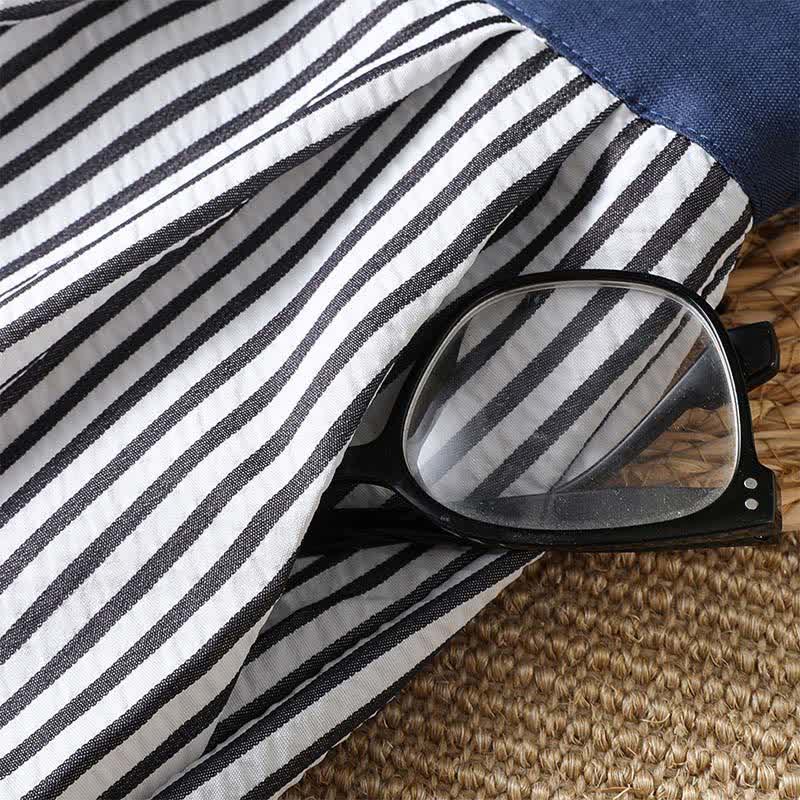 Nimara Ritual Summer Casual Drawstring Striped Long Pants Women's Wide Leg Pants With Pocket