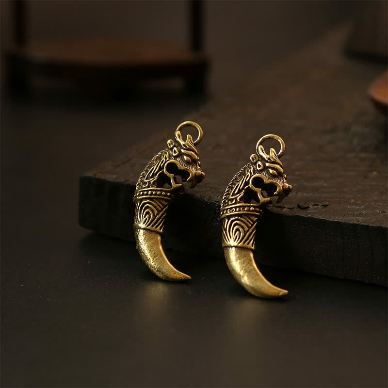 Nimara Ritual Copper Pi Xiu Braided Five Emperor Coins Gourd Wealth Keychains
