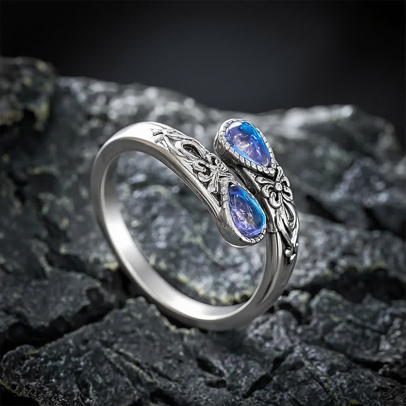 Nimara Ritual Copper Liuli Butterfly Freedom Open Ring