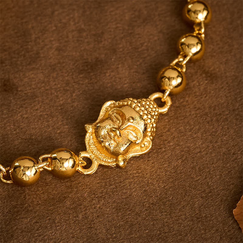 Nimara Ritual Copper Buddha Beaded Serenity Bracelet