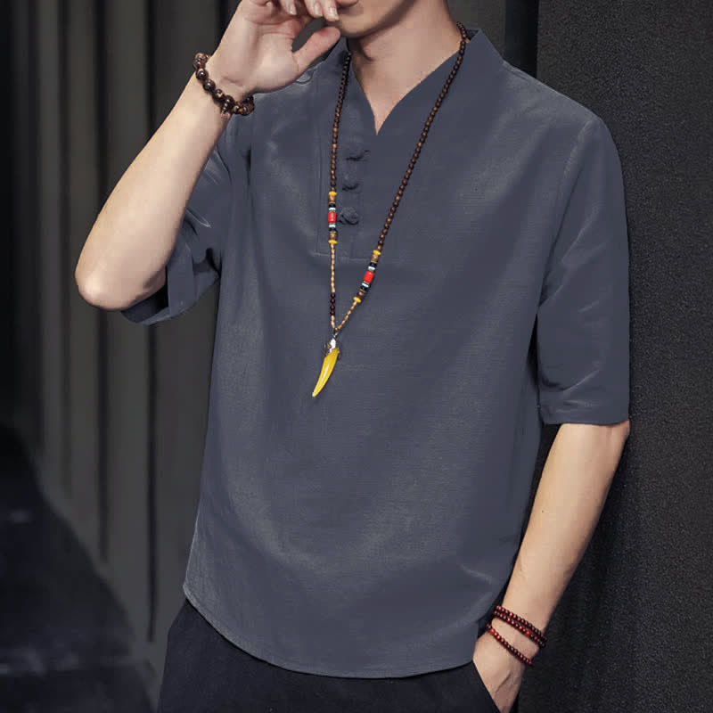 Nimara Ritual Casual Summer Half Sleeve Shirt Men's Short Sleeve Shirts