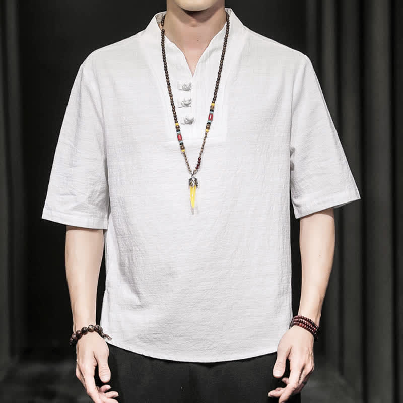 Nimara Ritual Casual Summer Half Sleeve Shirt Men's Short Sleeve Shirts