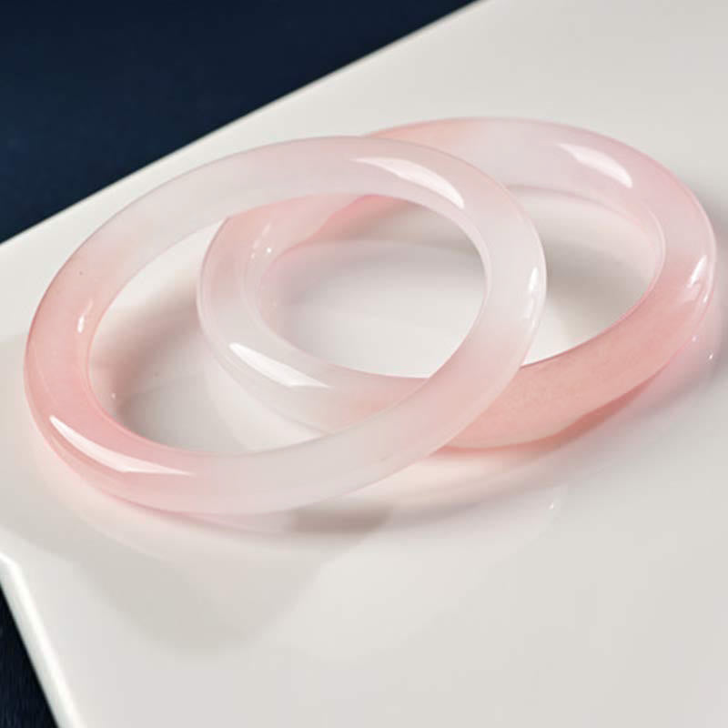 Nimara Ritual Pink Crystal Love Warmth Bracelet Bangle