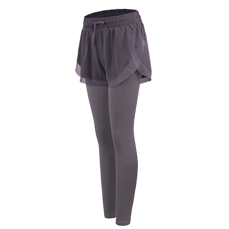 Nimara Ritual 2 In 1 Sports Tights Outdoor Fitness Women's Leggings Yoga Pants