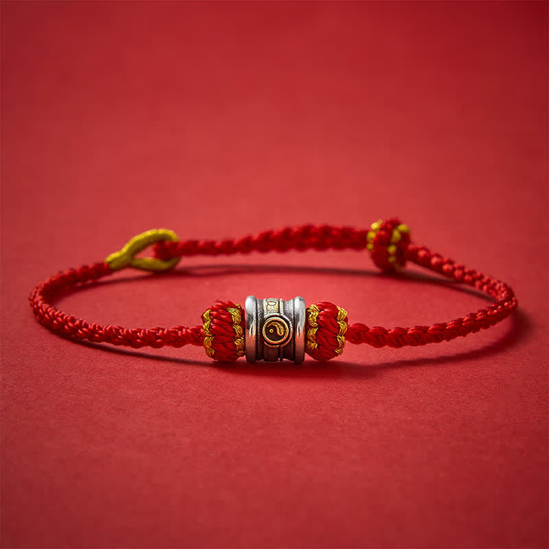 Nimara Ritual Copper Yin Yang Red String Harmony Bracelet
