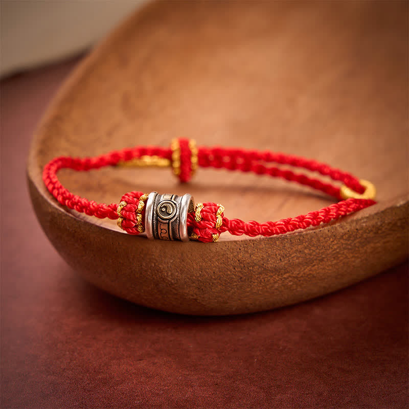 Nimara Ritual Copper Yin Yang Red String Harmony Bracelet