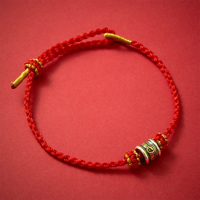 Nimara Ritual Copper Yin Yang Red String Harmony Bracelet