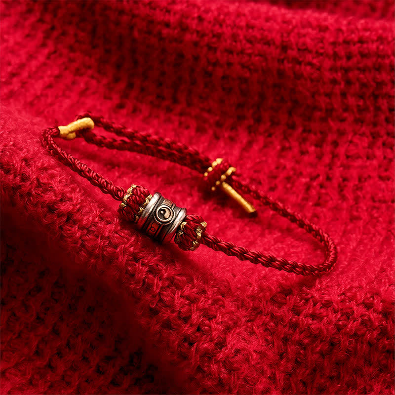 Nimara Ritual Copper Yin Yang Red String Harmony Bracelet