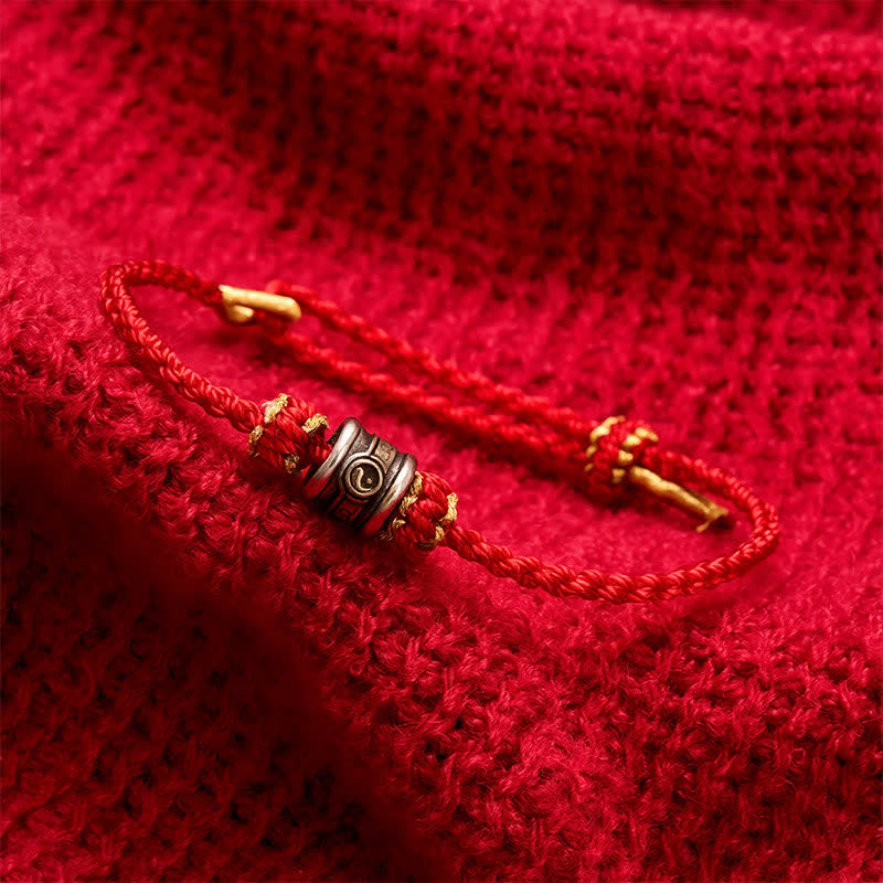 Nimara Ritual Copper Yin Yang Red String Harmony Bracelet