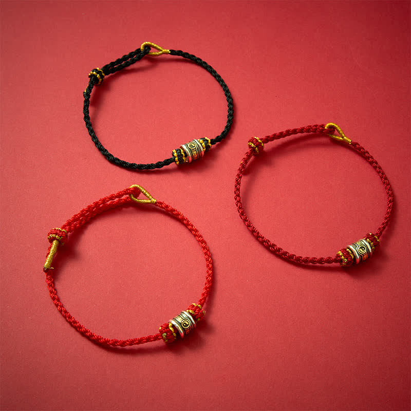 Nimara Ritual Copper Yin Yang Red String Harmony Bracelet