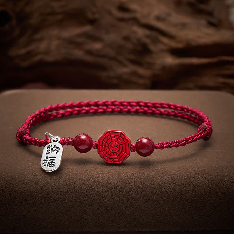 Nimara Ritual Bagua Red String Harmony Bracelet