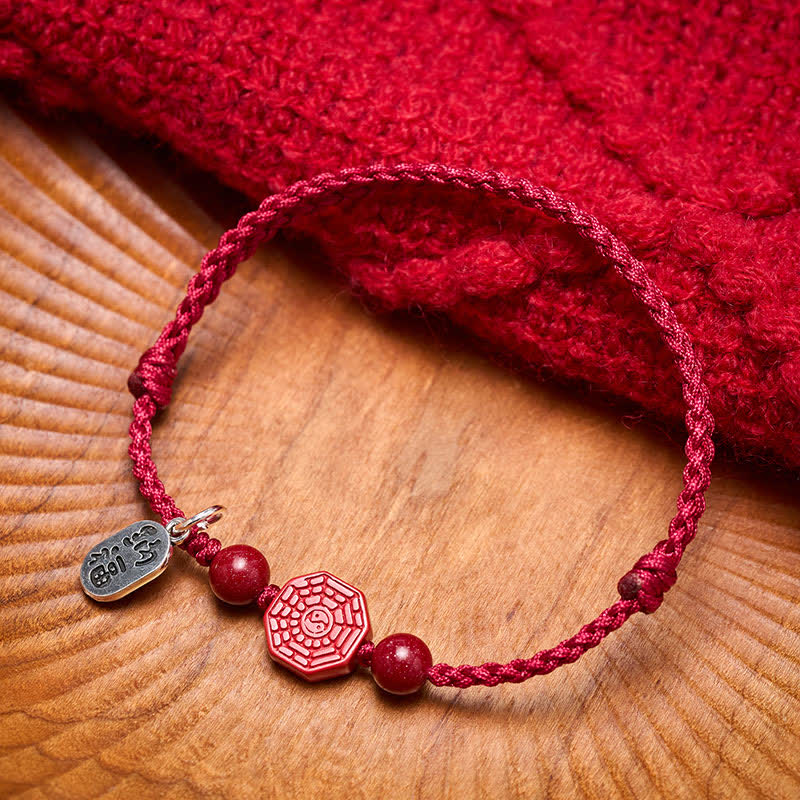 Nimara Ritual Bagua Red String Harmony Bracelet