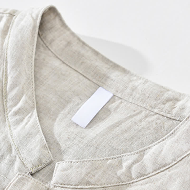 Nimara Ritual Spring Summer Casual Minimalist Mandarin Collar Zipper Design Solid Men's Jacket With Pockets