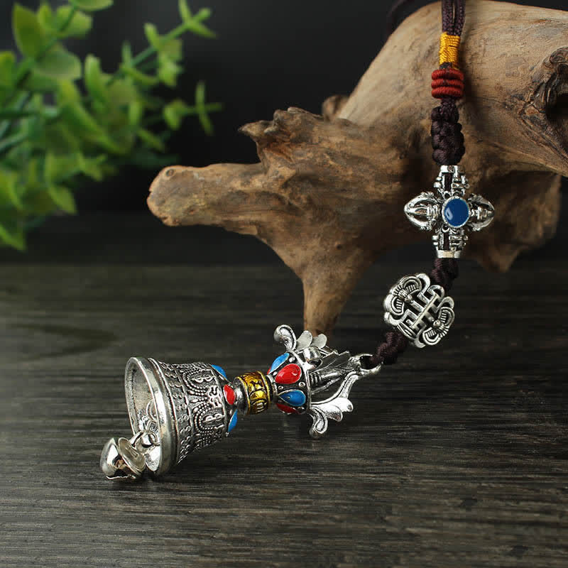 Nimara Ritual Tibet Om Mani Padme Hum Vajra Dorje Spiritual Car Hanging Decoration