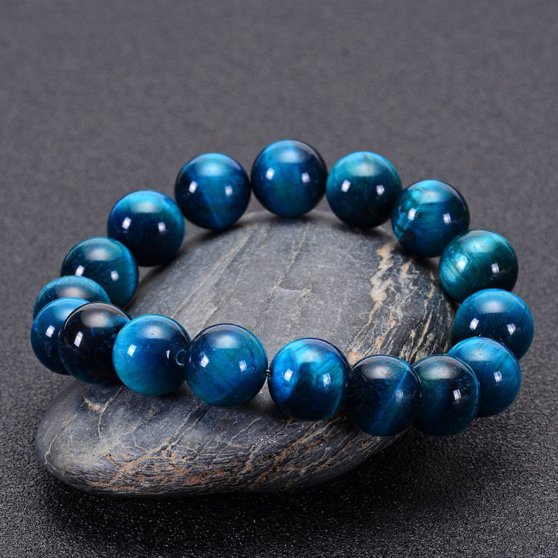 Against Negative Energy Blue Tiger Eye Bracelet