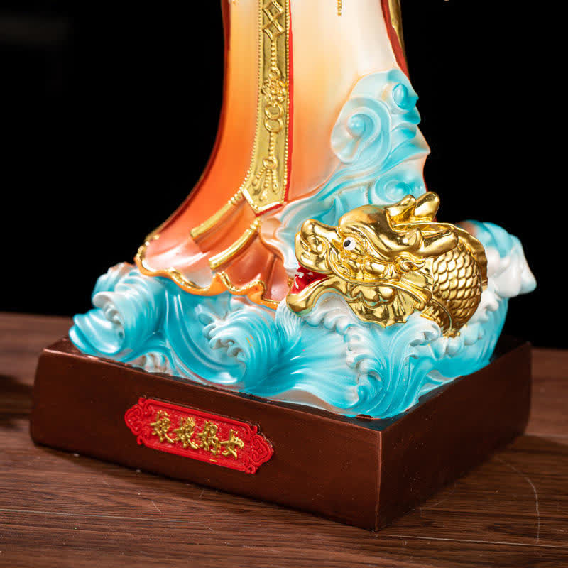 Nimara Ritual Bodhisattva Nuwa Protection Resin Statue Home Decoration