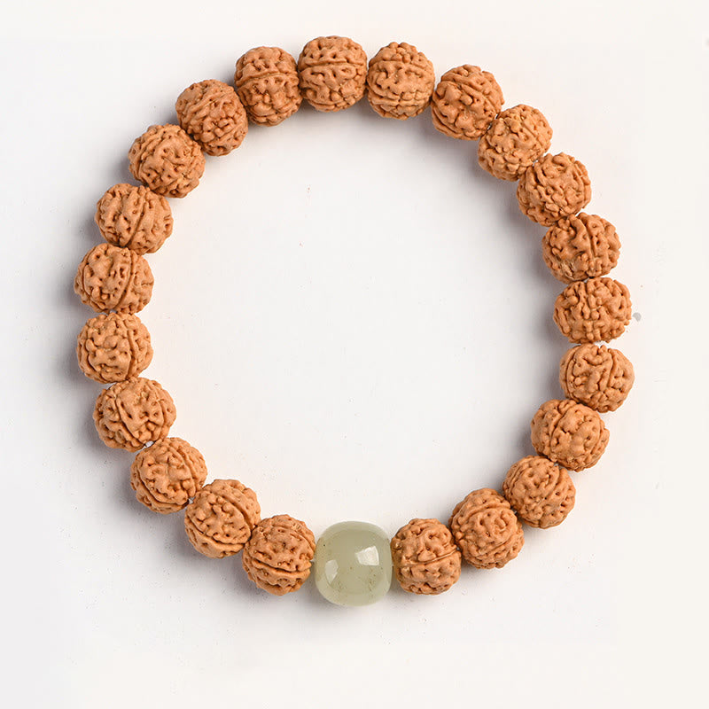 Nimara Ritual Tibet Rudraksha Bodhi Seed Wealth Auspiciousness Bracelet