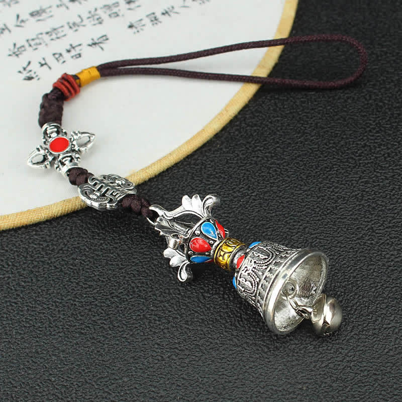 Nimara Ritual Tibet Om Mani Padme Hum Vajra Dorje Spiritual Car Hanging Decoration