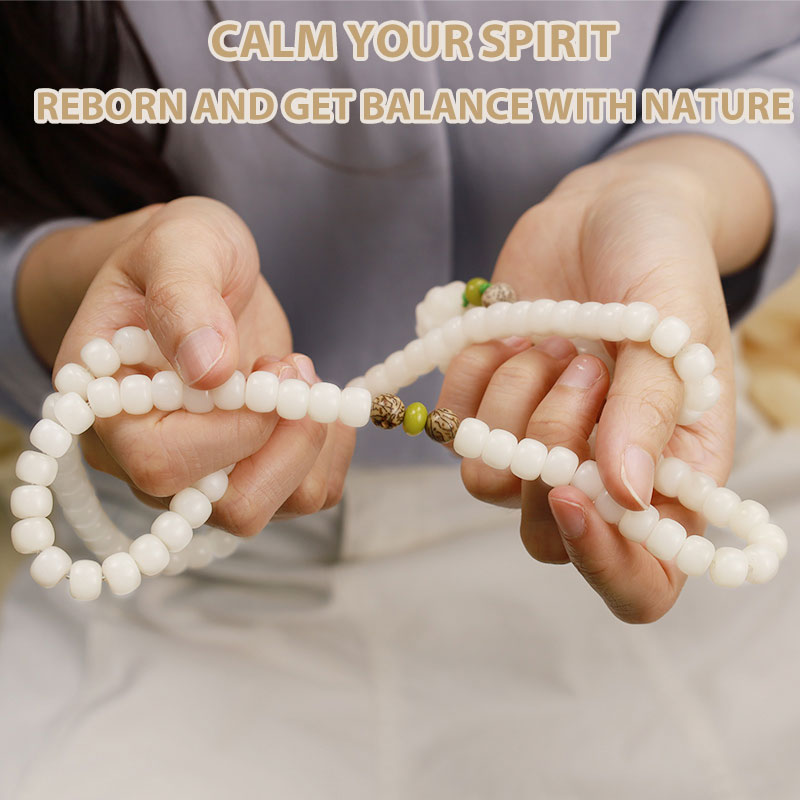 Reborn into Pure Land Peace Lotus Mala