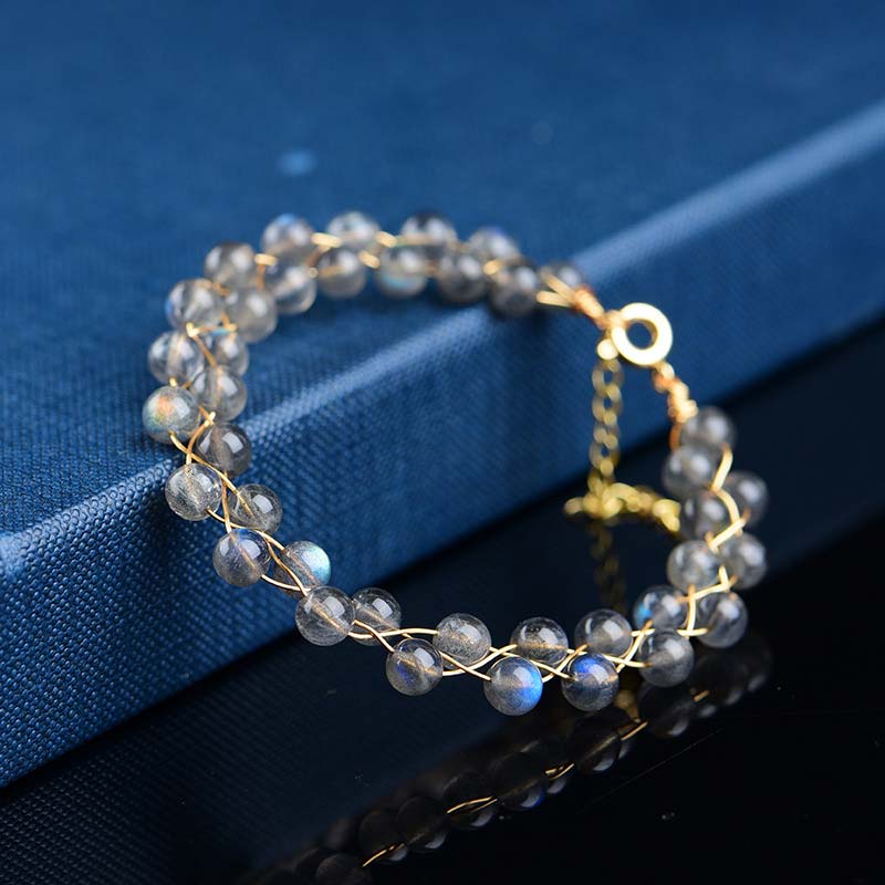 Nimara Ritual Natural Moonstone Love Blessing Bracelet