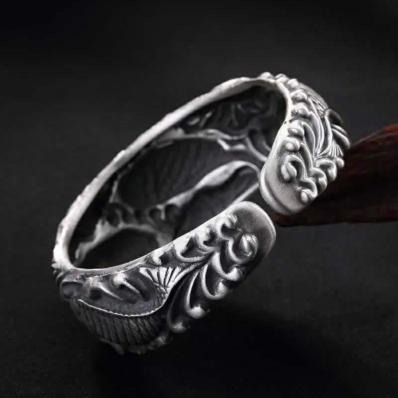 Nimara Ritual Nimara Ritual Koi Fish Lotus Luck Wealth Bracelet Bangle