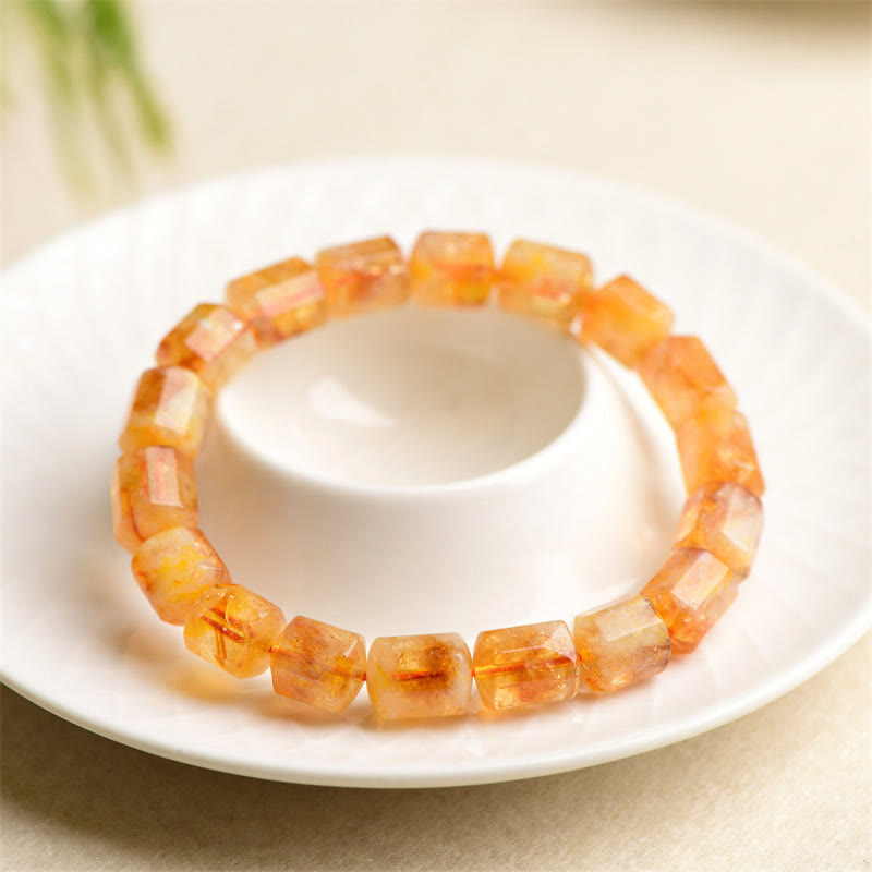 Nimara Ritual Natural Citrine Prosperity Protection Bracelet