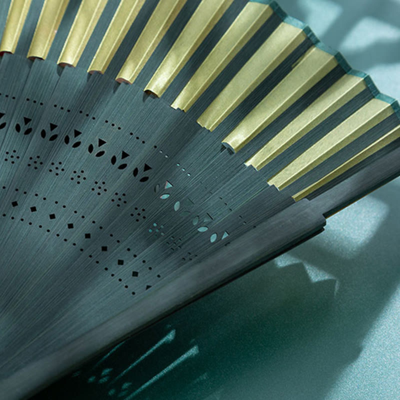 Nimara Ritual Gradient Handheld Bamboo Folding Fan
