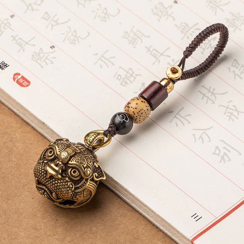 Nimara Ritual PiXiu Wealth Copper Key Chain