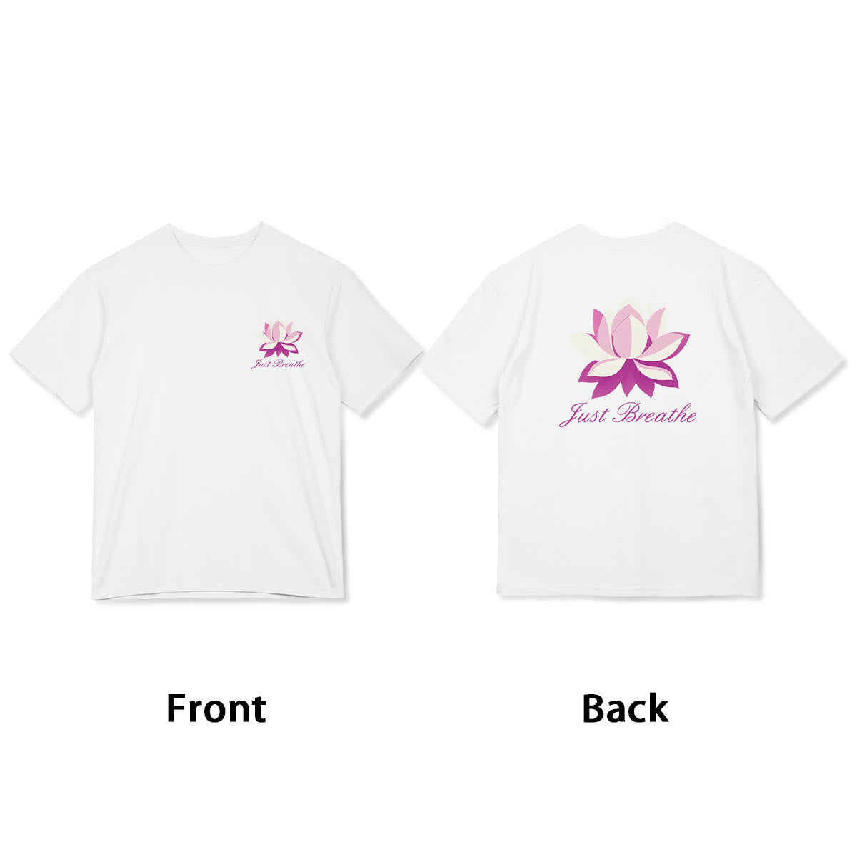 Nimara Ritual Lotus Just Breathe Tee T-shirt
