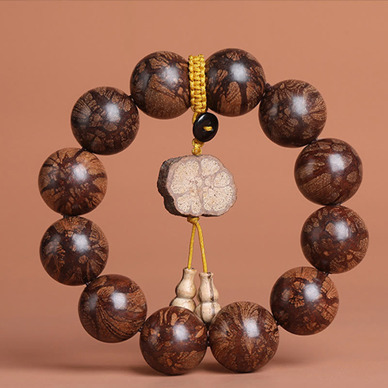 Nimara Ritual Plum Blossom Wood Inner Peace Bracelet