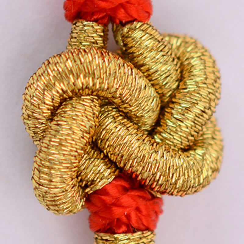 Nimara Ritual Handmade Simple Design Chinese Knotting Luck Strength Braid String Bracelet