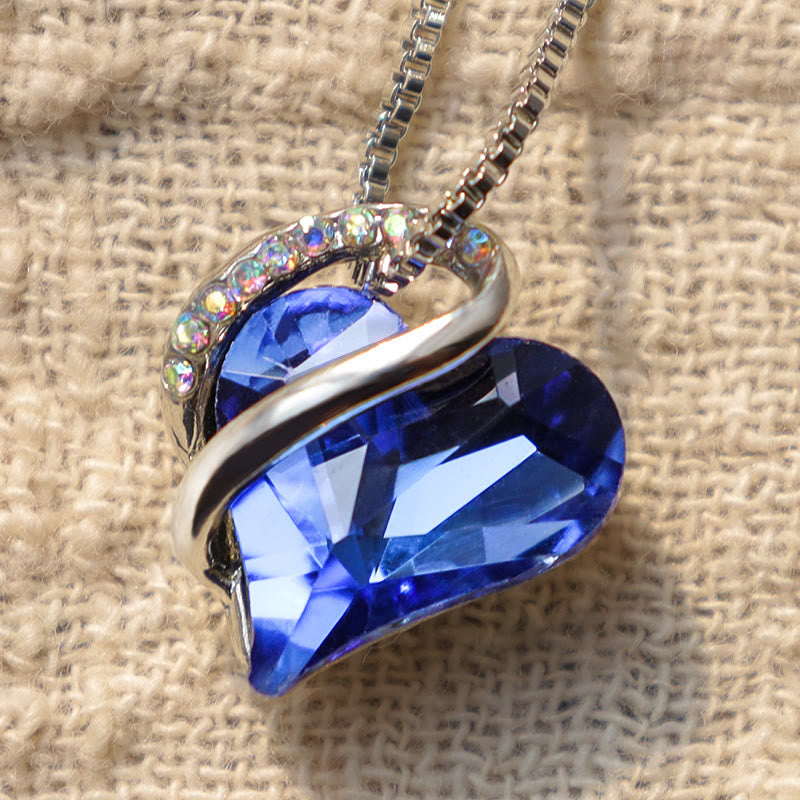 Nimara Ritual Love Heart Birthstone Healing Energy Necklace Pendant