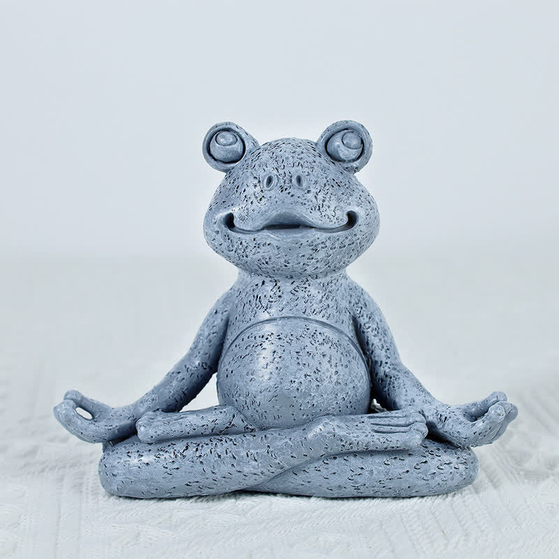 Nimara Ritual Meditating Zen Dog Cat Frog Decoration