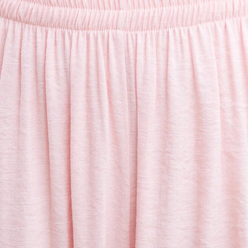 Nimara Ritual 2Pcs Plain Design Top Pants Meditation Yoga Zen Tai Chi Cotton Linen Clothing Women's Set