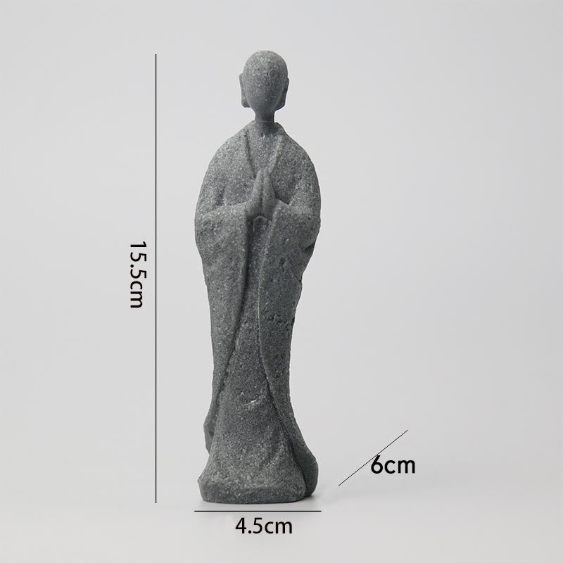 Nimara Ritual Meditation Buddha Monk Serenity Home Decoration