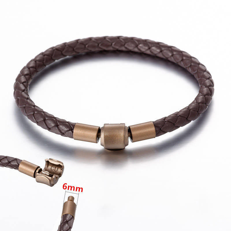 Nimara Ritual Vintage Leather Rope Luck Braid String Bracelet