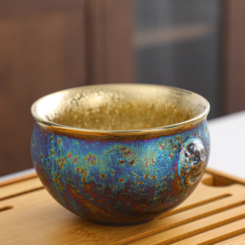 Nimara Ritual Colorful Ceramic Teacup Tea Cups