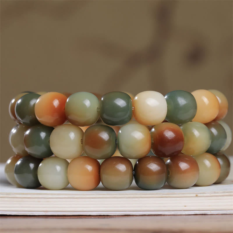 Nimara Ritual Colorful Bodhi Seed Peace Wisdom Bracelet