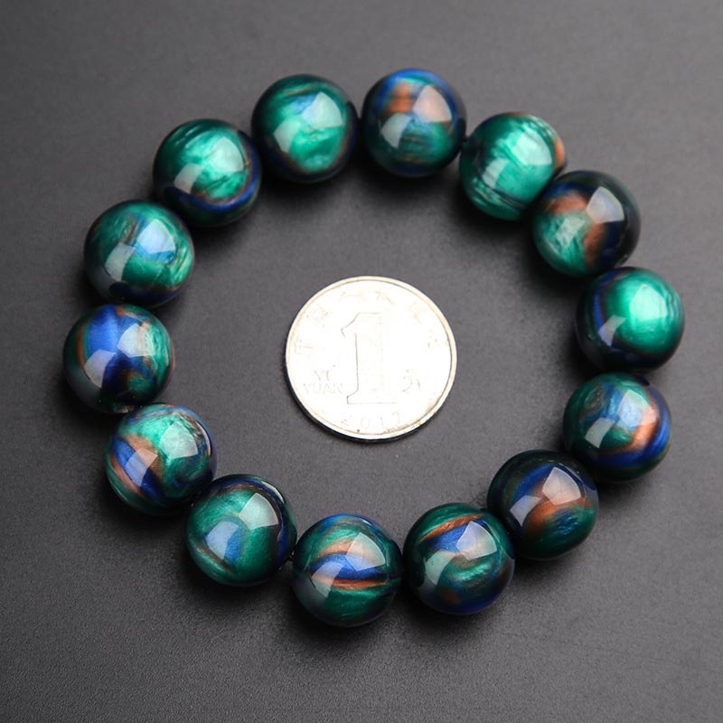 Nimara Ritual Colorful Sea Willow Mala Positive Bracelet Ring